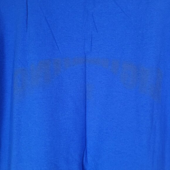 VTG Tampa Bay Lightning NHL Hockey 1996 Playoff Shirt Lee Sport Nutmeg  Mills ME - Picture 13 of 14